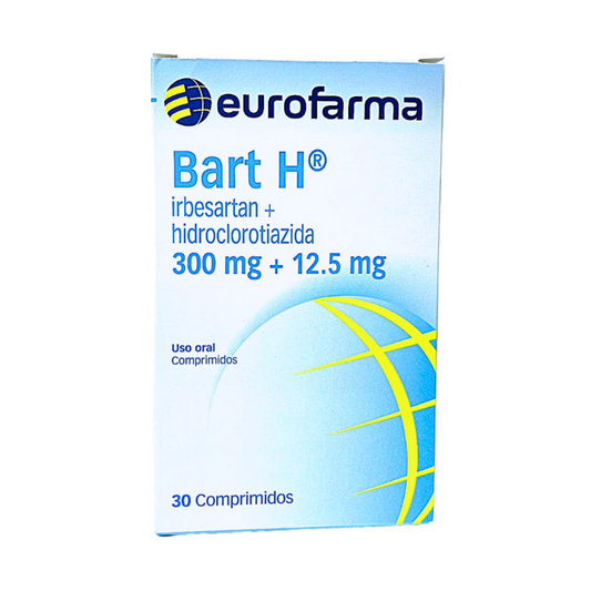 Barth H 300Mg/12.5Mg X 30 Comprimidos