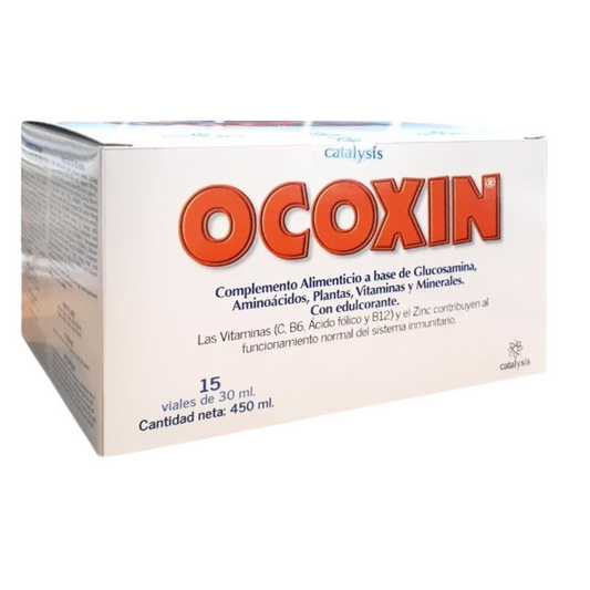 Ocoxin Solución Oral – Caja con 15 viales de 30 ml      Recupera tu energía y bienestar de forma práctica