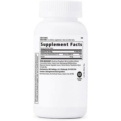 VITAMIN D-3 2000IU 180 TAB