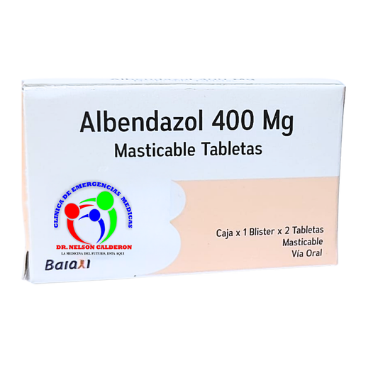 Albendazol 400 Masticable Balaxi
